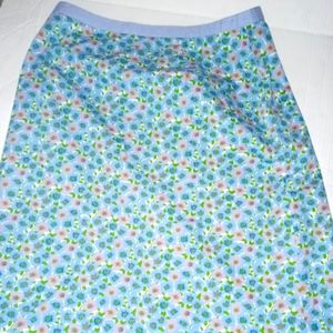 Boden floral cotton skirt